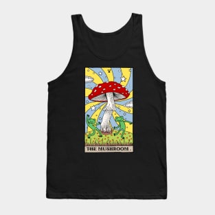 Tarot Frog The Mushroom Tank Top